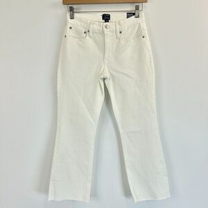 J Crew Jeans Womens 25P Petite Crop Flare‎ Signature Stretch Preppy Casual Chic